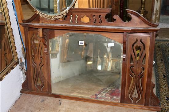 Overmantel mirror